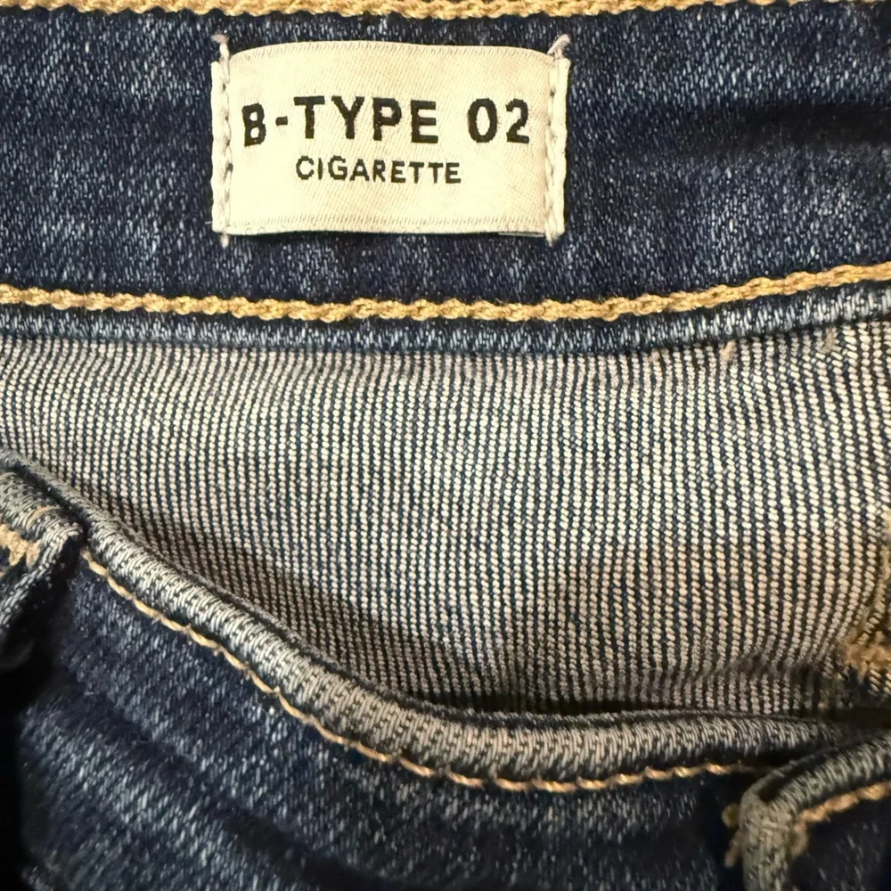 AG Adriano Goldschmied B-Type 02 Cigarette Jeans 27 Dark Wash Straight - Picture 4 of 14